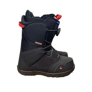 Burton ZipLine Boa Snowboard Boots Black Unisex Sz:7K Worn Once
